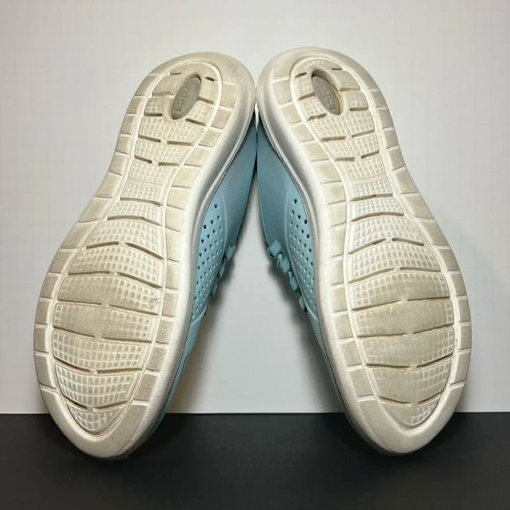 Womens CROCS LiteRide Pacer Teal Athletic Shoes / Size 9
